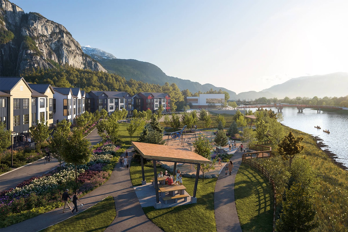 SEAandSKY Parkside Homes by Bosa Properties, Squamish BC REW