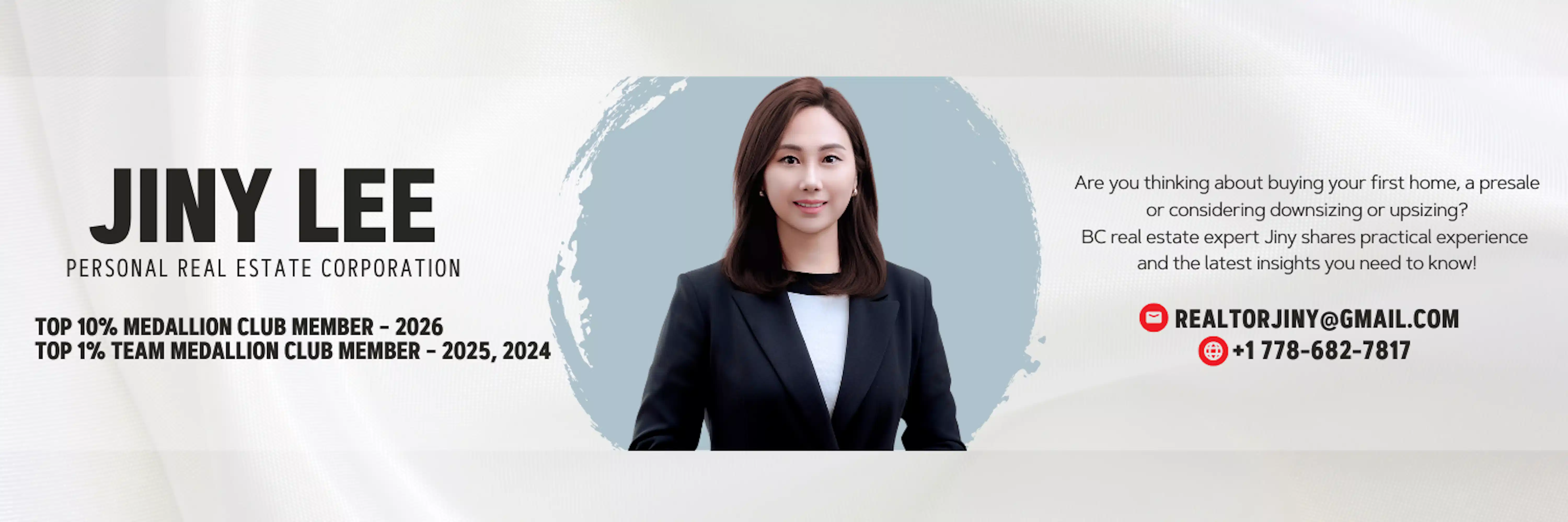Jinnie Riley Realtor Jiny Lee PREC*, Sutton Premier Realty, Real Estate Agent BC - REW